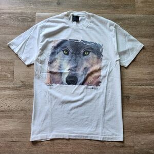 90s Eyes Of The Wolf Nature Tshirt
